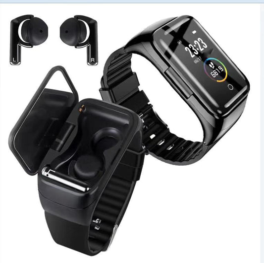 Wireless Bluetooth Headset Smart Watch Screen Waterproof What Else You Got?