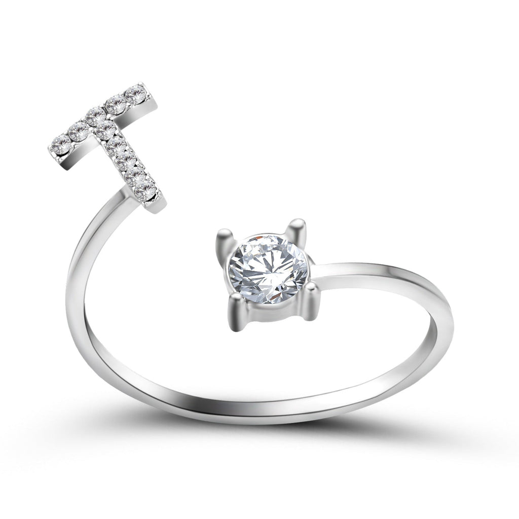 New Design Adjustable 26 Initial Letter Ring Fashion Jewelry For Women Simple Elegant Jewelry What Else You Got?