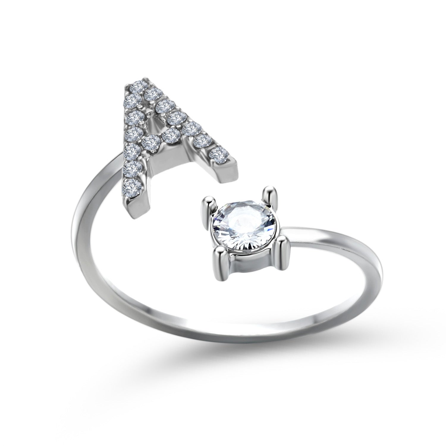 New Design Adjustable 26 Initial Letter Ring Fashion Jewelry For Women Simple Elegant Jewelry What Else You Got?