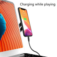 Magnetic Foldable Phone Holder for Laptops & Monitors – Aluminum Side Mount
