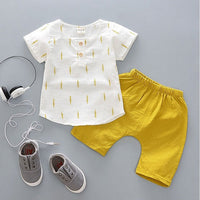 Adorable Summer Sports Outfits for Baby Boys - Lightweight & Breathable Cotton