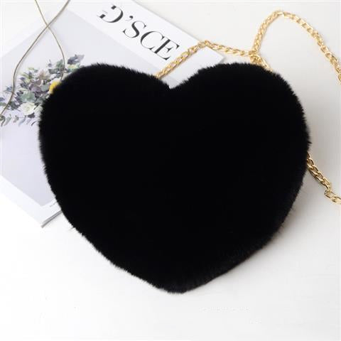 Love Bags For Women Plush Chain Shoulder Bags Valentine's Day Party Bag What Else You Got?