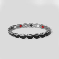 Divine Wellness Magnetic Bracelet – Stainless Steel Energy Wristband for Women | Christian Gift for Her