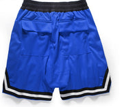 Men's Baggy Zipper Sports Shorts – Trendy Streetwear with Logo Design