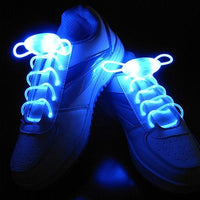 LED Glow Shoelaces – 3 Light Modes for Night Runs, Festivals & Events