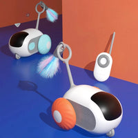 Crazy-Joy Remote Control Cat Car Toy – Interactive Chase Game for Happy Cats