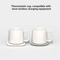 Divine Charge Wireless Coffee Mug - Stay Powered & Blessed | 200ml Ceramic Mug with Wireless Charger