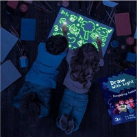 3D Glow Light Drawing Pad – Mess-Free LED Sketch Board for Kids