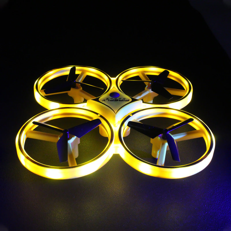 Watch‑Controlled Induction Four‑Axis Drone with Obstacle Avoidance What Else You Got?
