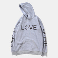 Love Hoodie with Drawstring Hood