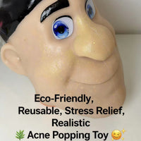 Stress Relief Pimple Popper Toy – Eco-Friendly Silicone Acne Squeezer for Anxiety & Relaxation