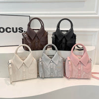 Small Crossbody Bag PU Leather – Minimalist Everyday Shoulder Purse