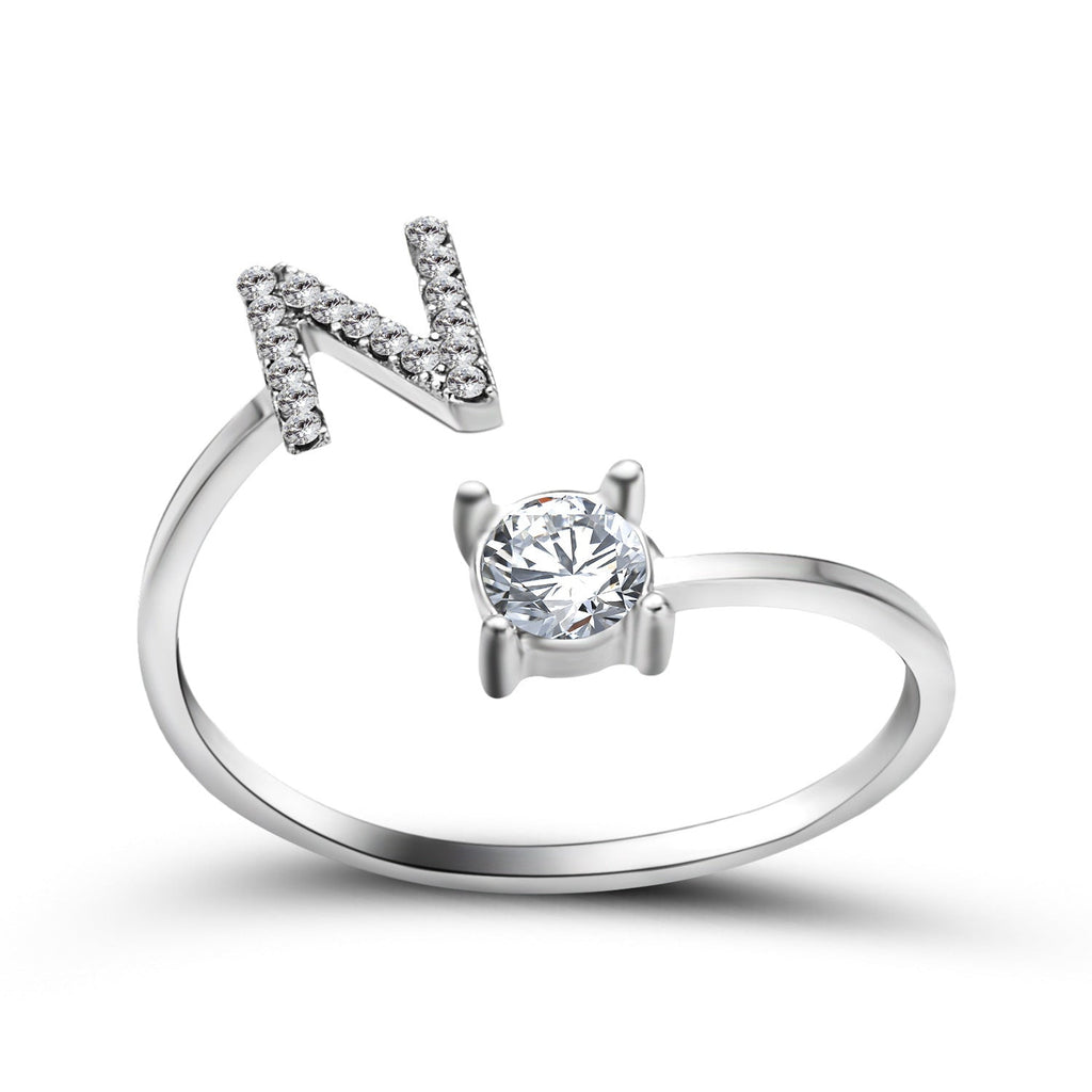 New Design Adjustable 26 Initial Letter Ring Fashion Jewelry For Women Simple Elegant Jewelry What Else You Got?