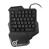 One-Handed RGB Gaming Keyboard – Portable Mechanical Keypad for PC, Console & Travel