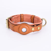 GPS Anti-Lost Pet Collar – Adjustable Leather Tracker Collar for Dogs & Cats