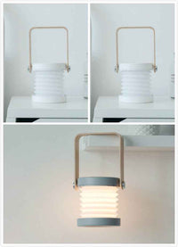 LED Night Light Dimmable & Foldable – USB Rechargeable Touch Lamp for Bedroom & Home