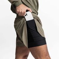 Men's Stretch Gym Shorts - Comfortable & Durable Workout Shorts for Active Lifestyle