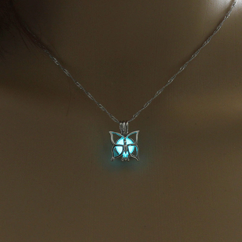 Little Butterfly Glow‑in‑the‑Dark Necklace What Else You Got?