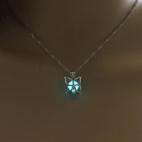 Glow-in-the-Dark Butterfly Necklace – Luminous Delicate Pendant for Women & Girls