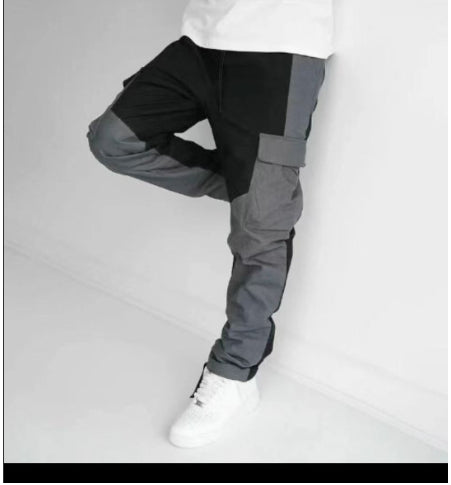 Men’s Multi-Pocket Straight-Leg Cargo Trousers – Casual Loose Fit Pants What Else You Got?
