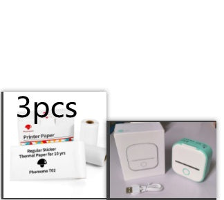 Portable Mini Thermal Label Printer Home Photo Printer Student Wrong Question Printer Bluetooth-compatible Mini Label Printer Price Tag What Else You Got?