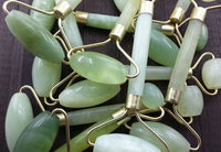 Jade Facial Massage Roller – Natural Skincare Beauty Tool Gift Set