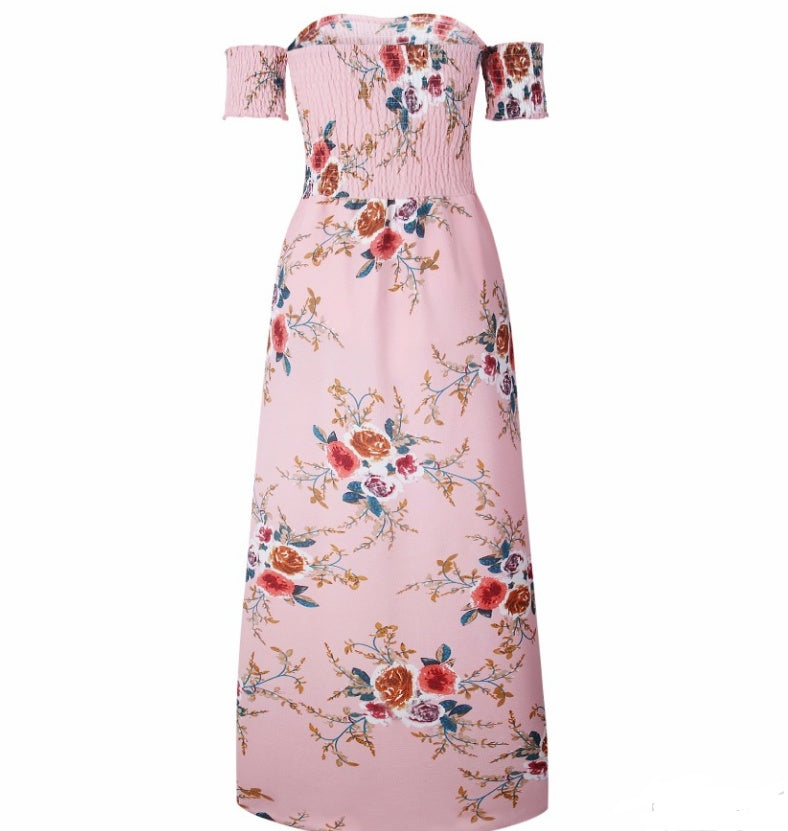 Boho style long dress women Off shoulder beach summer dresses What Else You Got?