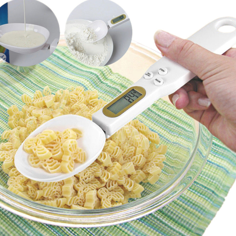 Digital Kitchen Scale Spoon – LCD Gram Scale for Coffee, Tea & Baking