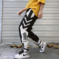 Men's Hip Hop Streetwear Trousers - Bold Street Style Pants