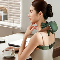Healing Kneads™ 4D Wireless Neck & Shoulder Massager with Soothing Heat – Ultimate Pain Relief & Gift of Comfort
