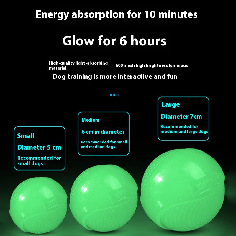 Luminous Toy Ball Puppy Dog Molar Elastic Ball Rubber Ball What Else You Got?