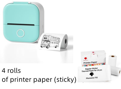 Portable Mini Thermal Label Printer Home Photo Printer Student Wrong Question Printer Bluetooth-compatible Mini Label Printer Price Tag What Else You Got?