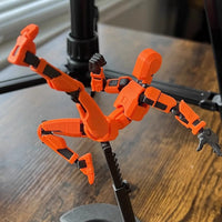 3D Printed Shapeshift Robot Mannequin - Movable Action Figure for Creative Play & Gift Giving