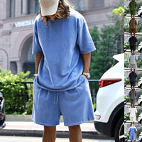Men's Summer Christian Sports Wear Set - Comfortable & Stylish 2-Piece Outfit