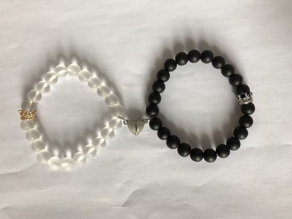2pcs Handmade Crown Beaded What Else You Got?