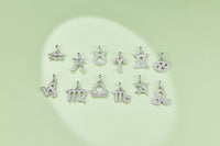 Leo Zodiac Moissanite Necklace – Sparkling Sterling Silver Pendant for Bold Souls