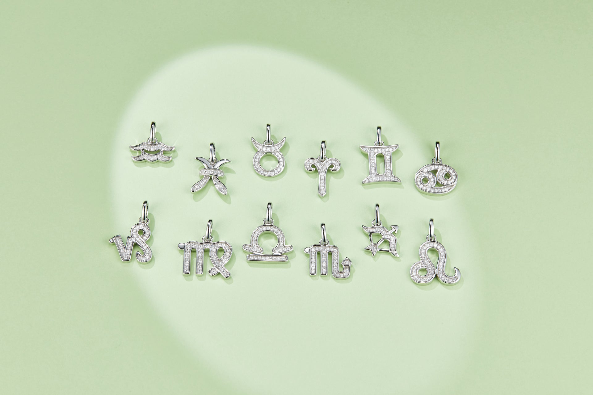 12 Zodiac Signs - Leo, Set With Top-quality Moissanite Luxury And Fashionable Light Luxury Trend Jewelry, Silver Necklace Pendant S925 Silver Electroplated Platinum What Else You Got?