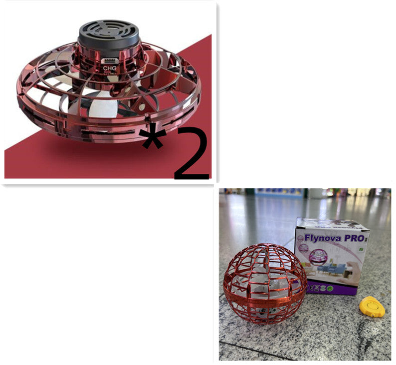 Rotating Flying Gyro Drone Toy – Induction Hover Spinner (USB Rechargeable) What Else You Got?