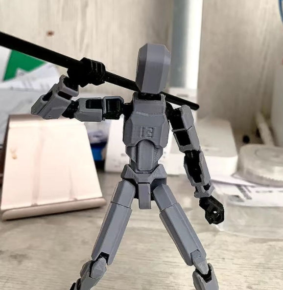 Multi-Jointed Movable Shapeshift Robot 2.0 3D Printed Mannequin Dummy Action Model Doll Toy Kid Gift What Else You Got?