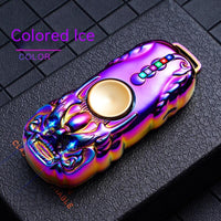 USB Rechargeable Fidget Spinner Lighter – Windproof Tungsten Coil Metal EDC