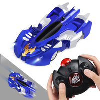 Wall-Climbing RC Car with Gesture Remote – USB Rechargeable STEM Toy for Kids 7+
