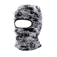 Winter-Proof Knitted Balaclava Hat – Unisex Acrylic Dome Wool Hat (Windproof & Warm) – Full Coverage Cold Weather Gear