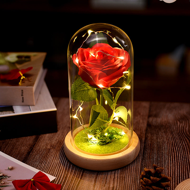 Simulated Rose Birthday Gift Couple Lottery What Else You Got?