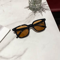 Square Bold Frame Sunglasses – UV400 Protection with Prescription Lens Options