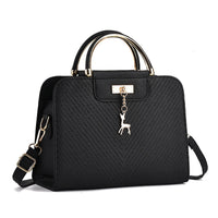 Elegant Hollow-Out PU Leather Shoulder Bag – Chic Everyday Tote for Women | Lightweight & Stylish