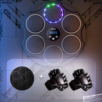 Smart Bluetooth Boxing Target with LED Lights - Fitness Training Aid for Home & Gym