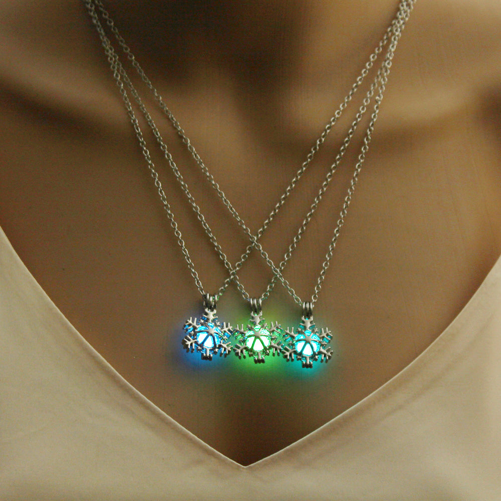 Glow‑in‑the‑Dark Snowflake Necklace What Else You Got?