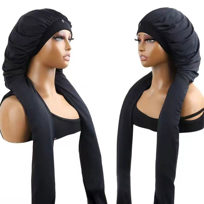 Divine Protection Sleep Cap - Adjustable Dreadlock & Braided Hair Cap for All Seasons | Sun & Windproof