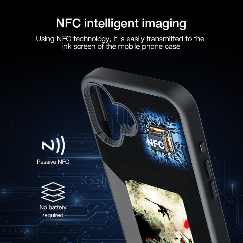DIY AI E-Ink Projection Phone Case – Custom Image Display NFC Smart Case What Else You Got?
