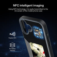 E-Ink NFC Phone Case – Custom Smart Display Case for iPhone 13–16 Pro Models